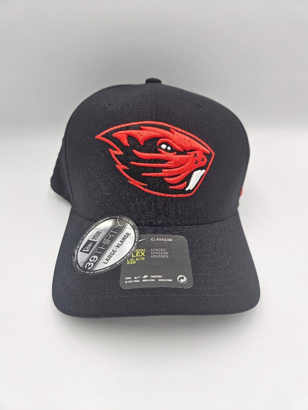 Nike Oregon State Beavers Classic99 Dri-FIT Fitted Hat L/XL Black NWT